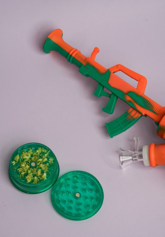 Silicone Bong 12″ | AK-47 | Unbreakable & Detachable