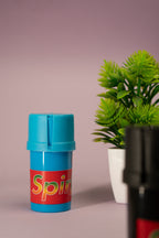 MedTainer Medication Storage Container - Air Tight, Water Tight, Medical Grade Plastic, Smell-proof, Built-in Grinder,